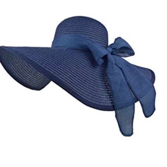 Accessories - NEW-Soft Straw WideBrim Foldable BurlapBow Sun Hat